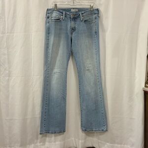 Levi's 545 Low Boot Jeans Women's size 8 Cotton Blend pre-owned soft broke-in